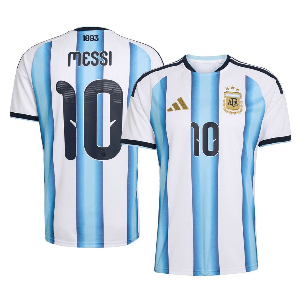 MESSI #10 Argentine Domicile Maillot Coupe du Monde 2026 Blue&White