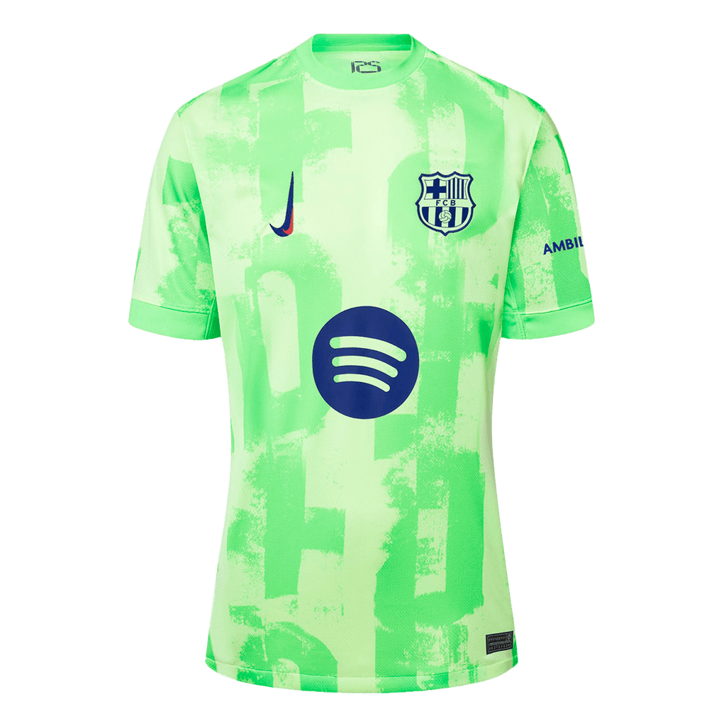 Barcelone Third Maillot 2024/25 Spotify Logo Without Text - Super Grande Taille