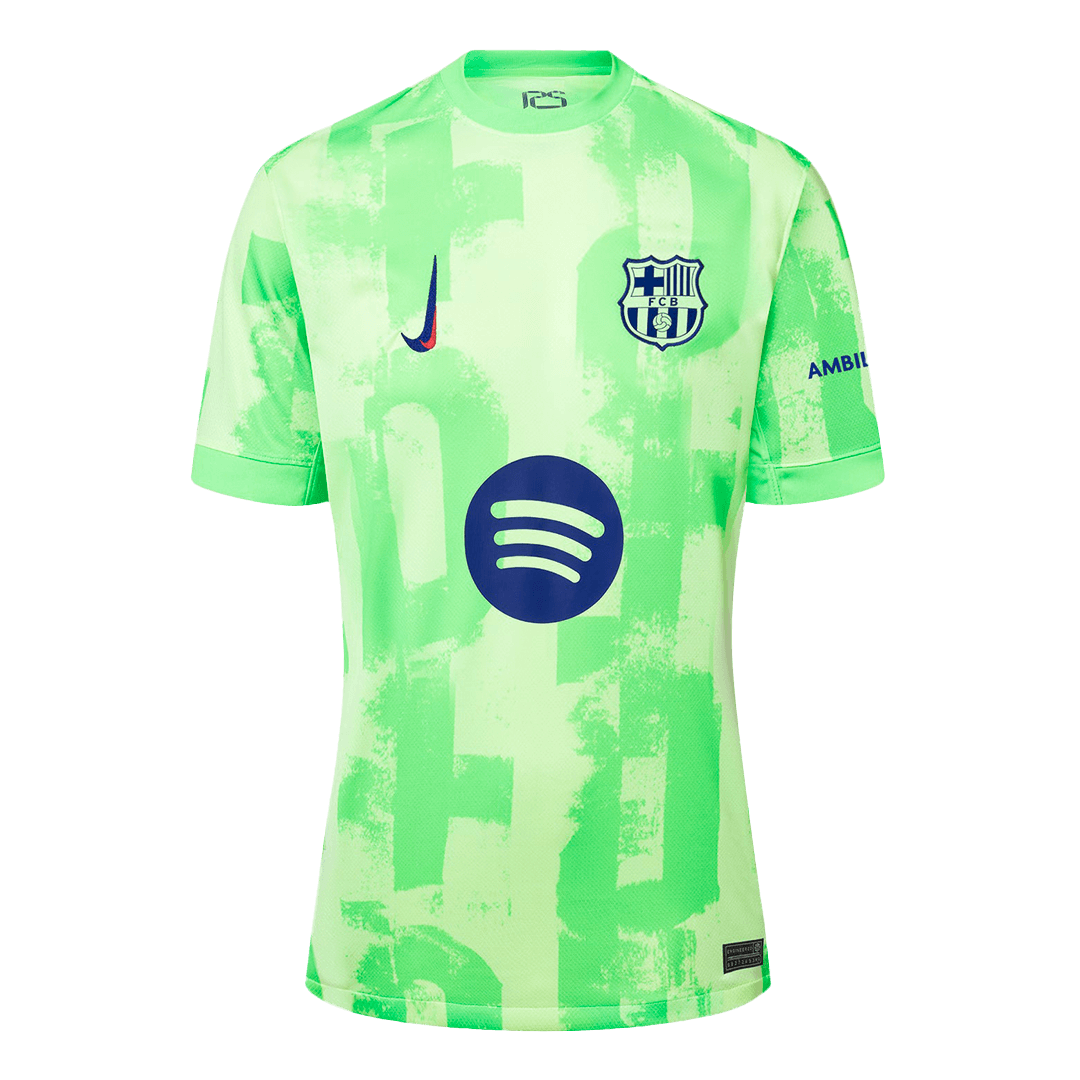 Barcelone Third Maillot 2024/25 Spotify Logo Without Text - Super Grande Taille