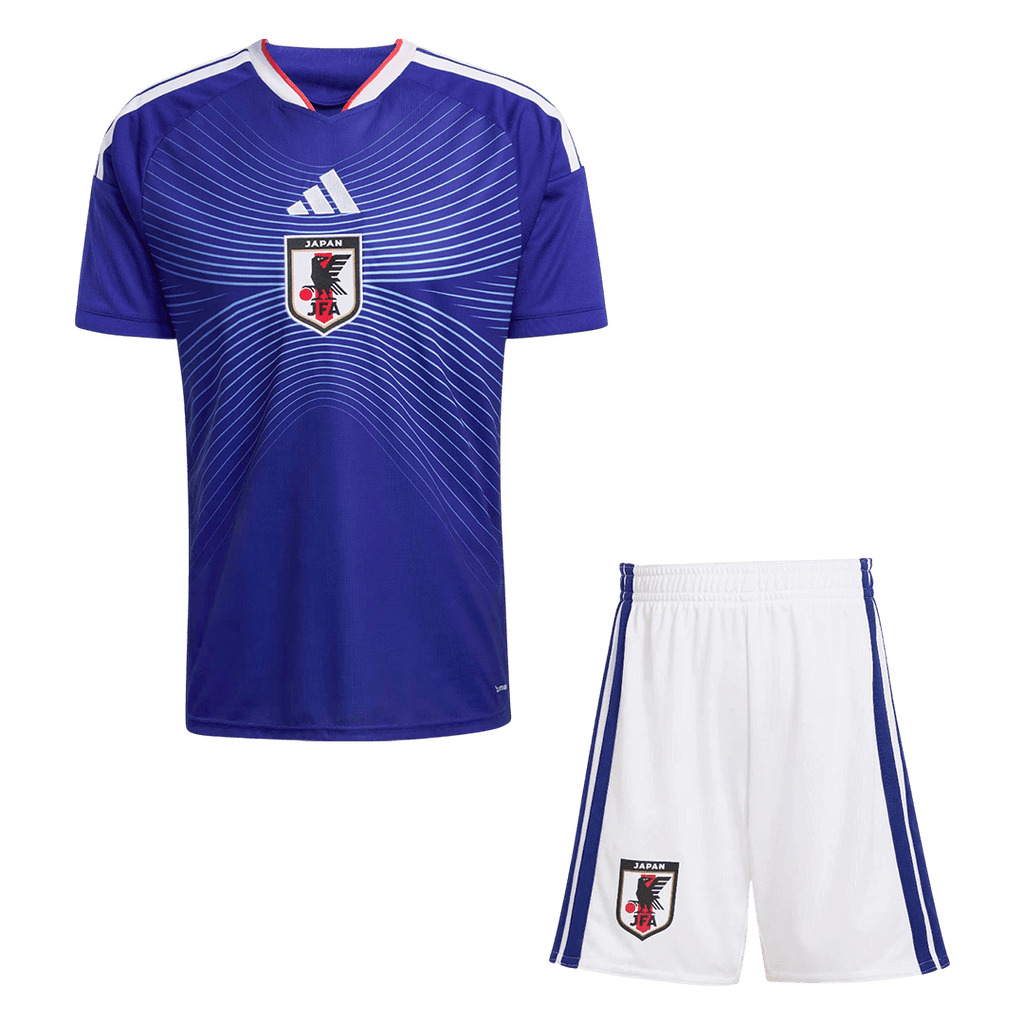 Japon Domicile Maillot Kit Coupe du Monde 2026 Bleu marine