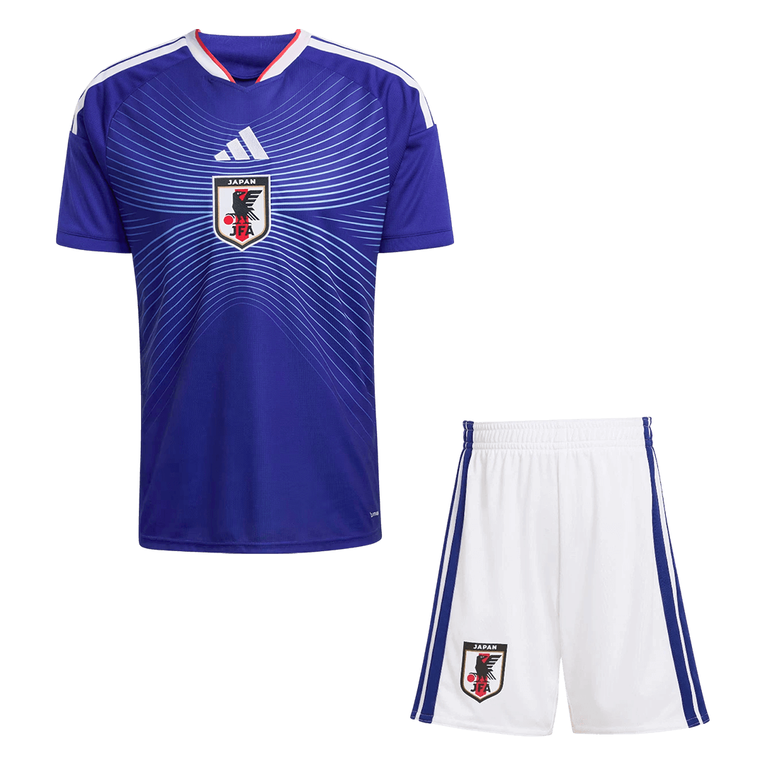 Japon Domicile Maillot Kit Coupe du Monde 2026 Bleu marine