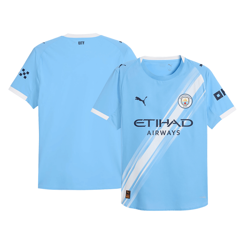 Manchester City Domicile Maillot 2025/26 Authentique