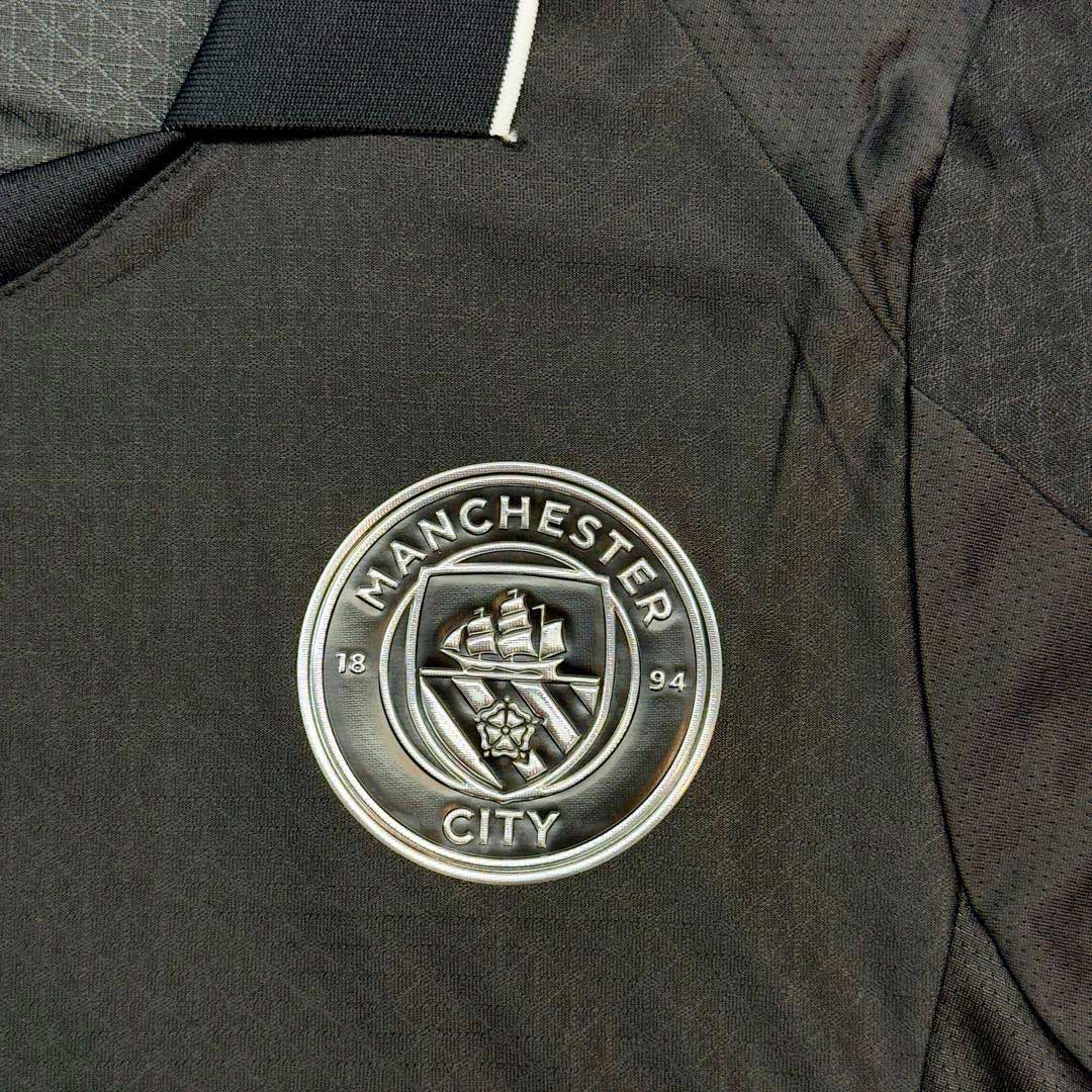 REIJNDERS #4 Manchester City Extérieur Maillot 2025/26 Noir Joueur