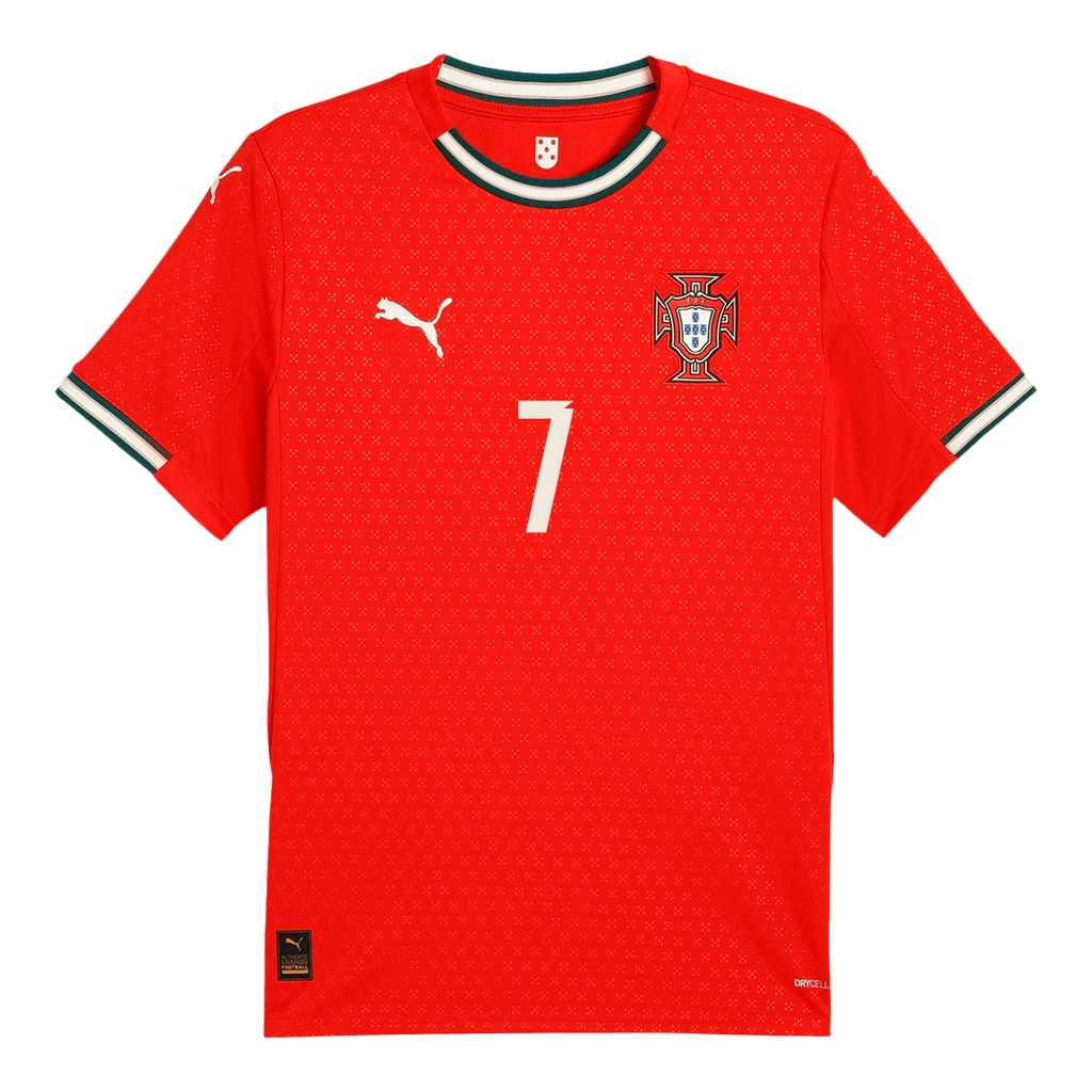 RONALDO #7 Portugal Domicile Maillot 2025