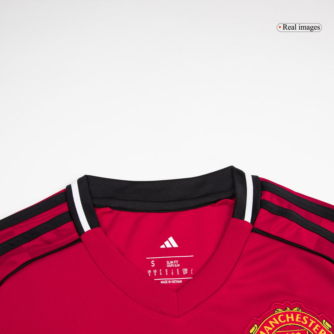 ŠEŠKO #30 Manchester United Domicile Maillot 2025/26 Rouge - Super Grande Taille