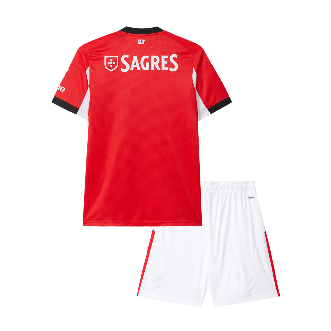 Lisbonne Domicile Maillot Kit 2025/26 Enfant Rouge