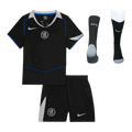 Chelsea Third Maillot Kit 2025/26 Enfant Noir