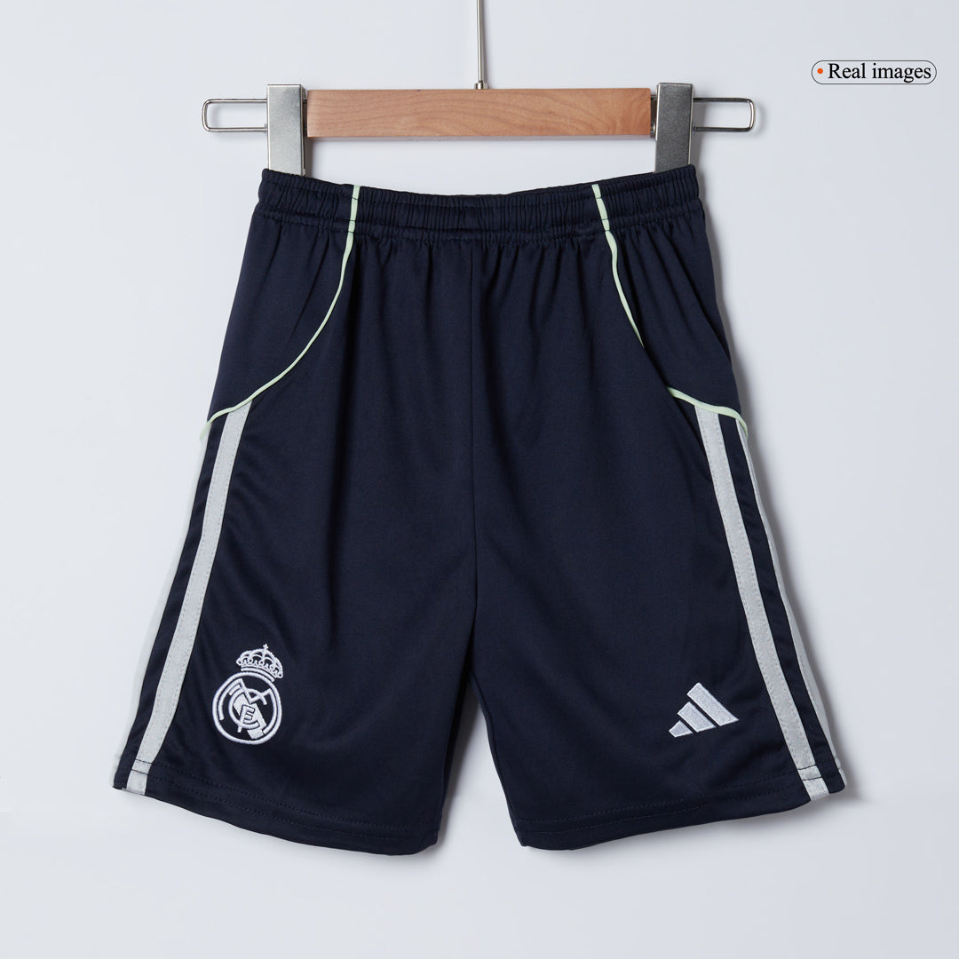 Real Madrid Extérieur Maillot Kit 2025/26 Enfant Bleu marine