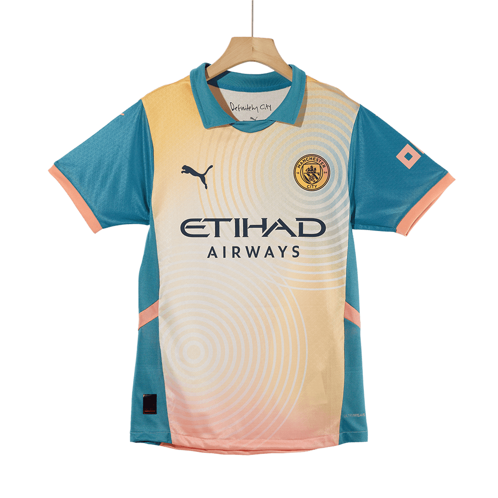 DE BRUYNE #17 Manchester City Fourth Maillot 2024/25 Authentique - Definitely City
