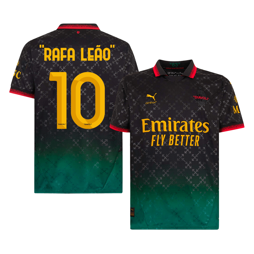 RAFA LEÃO' #10 Milan AC Fourth Maillot 2024/25