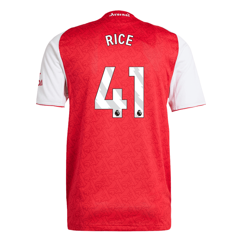 RICE #41 Arsenal Domicile Maillot 2025/26 Authentique