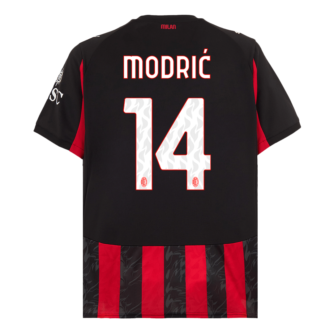 MODRIĆ #14 AC Milan Domicile Maillot 2025/26