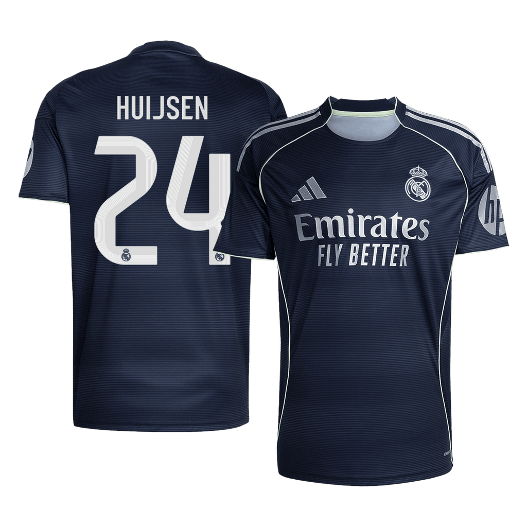 HUIJSEN #24 Real Madrid Extérieur Maillot 2025/26