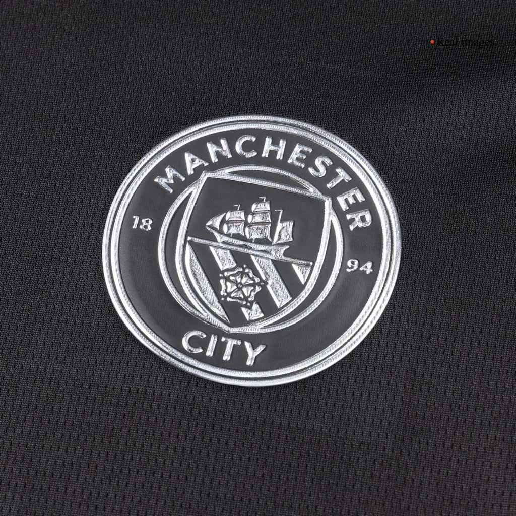 REIJNDERS #4 Manchester City Extérieur Maillot 2025/26 Noir