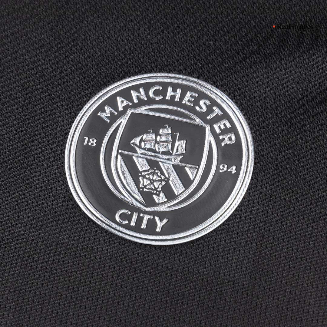 REIJNDERS #4 Manchester City Extérieur Maillot 2025/26 Noir