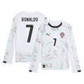 RONALDO #7 Portugal Extérieur Maillot Manches Longues 2025