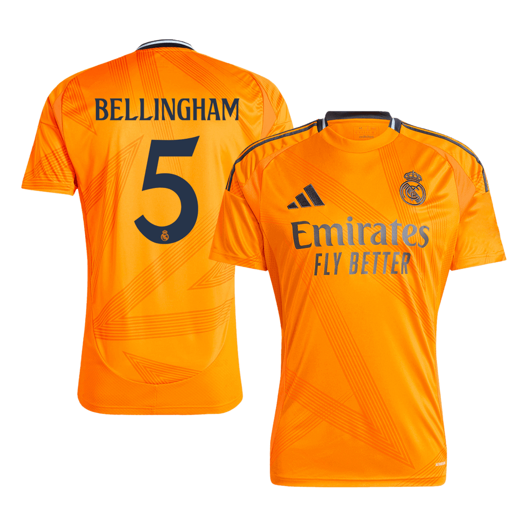 BELLINGHAM #5 Real Madrid Extérieur Maillot 2024/25 - Super