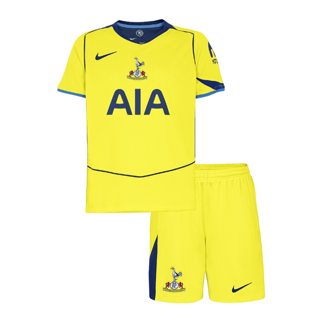Tottenham Hotspur Maillot Kit 2025/26 Enfant Jaune