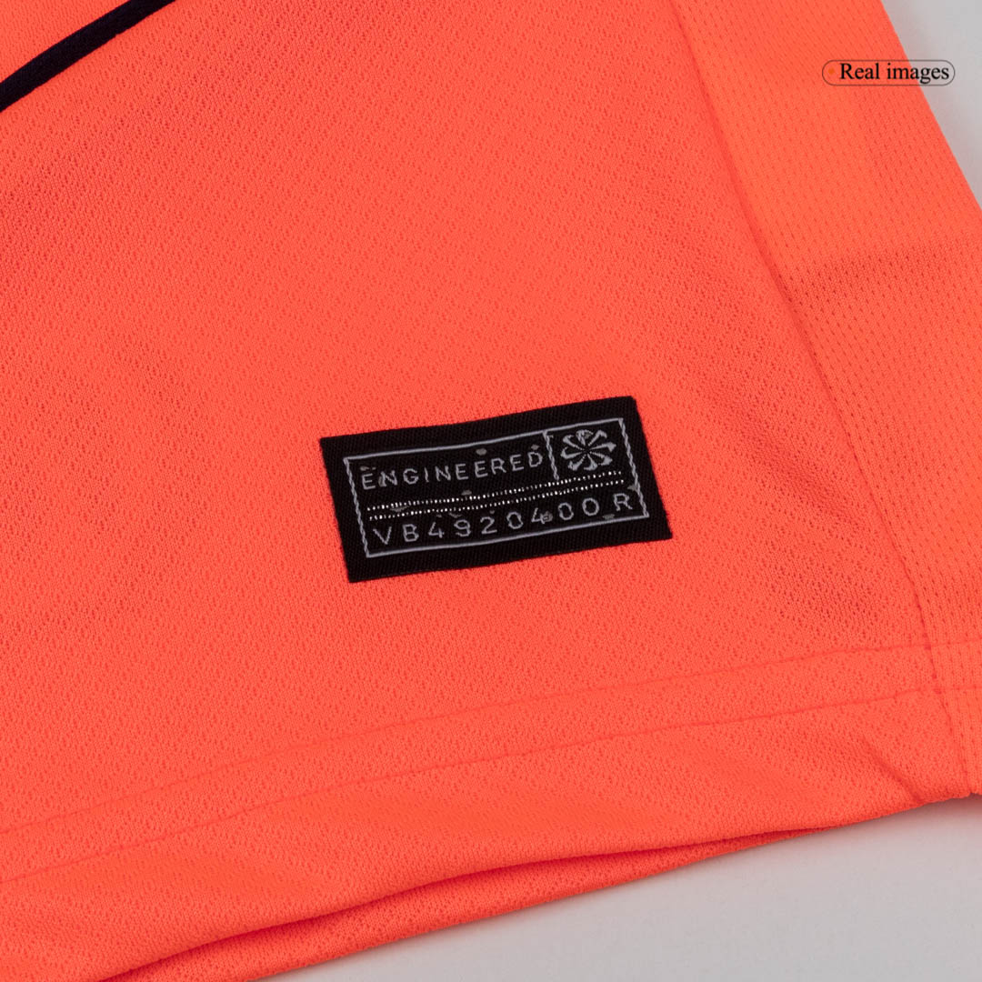 Barcelone Third Maillot Kit 2025/26 Junior Orange