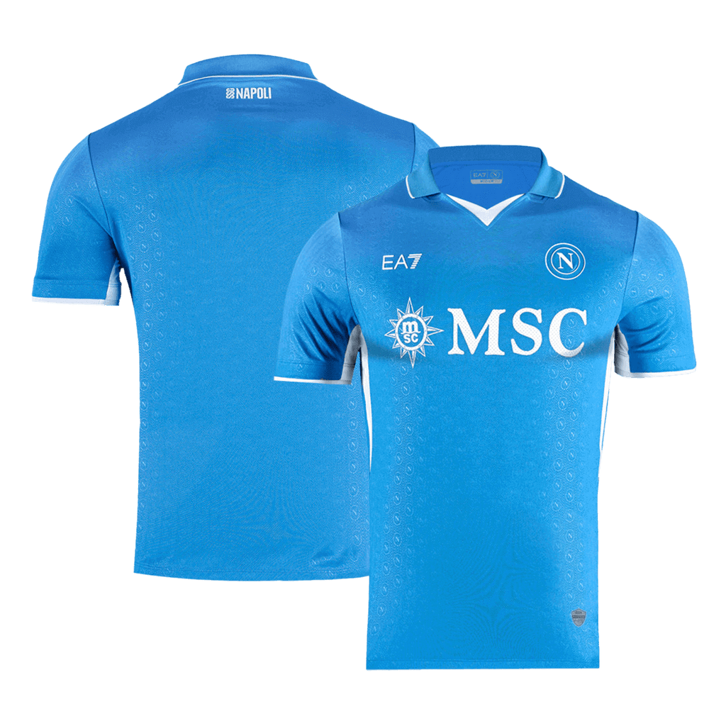 Naples Domicile Maillot 2024/25 Authentique Grande Taille