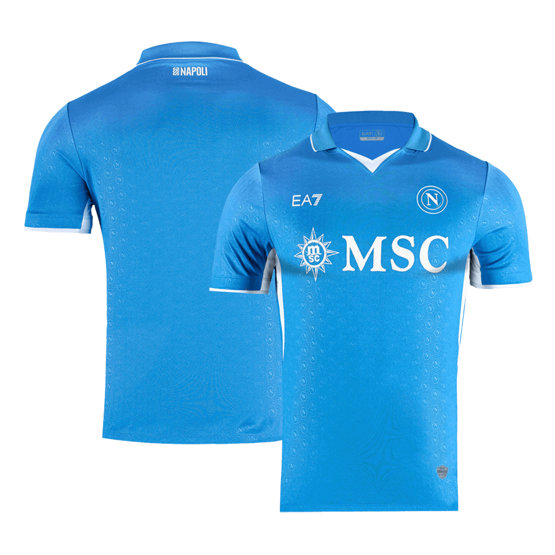 Naples Domicile Maillot 2024/25 Authentique Grande Taille