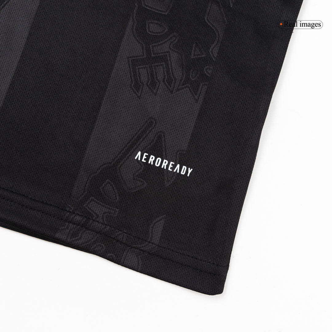 Manchester United Third Maillot Kit 2025/26 Enfant Noir