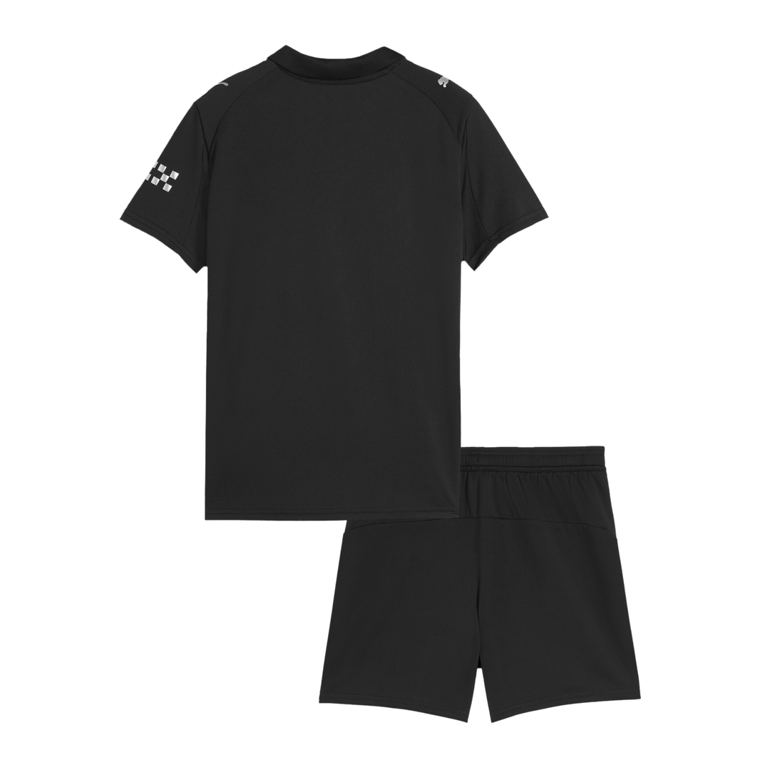 Manchester City Extérieur Maillot Kit 2025/26 Junior Noir
