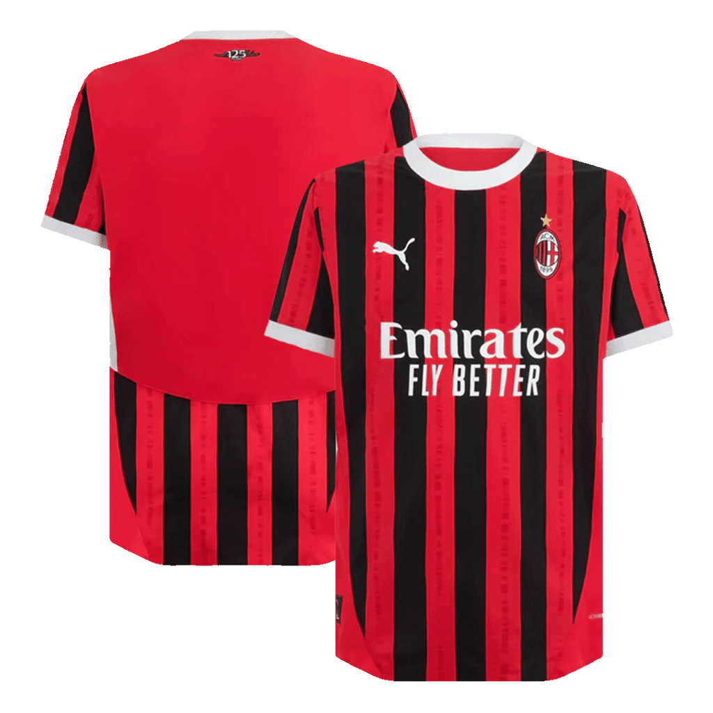 Milan AC Domicile Maillot 2024/25 Authentique