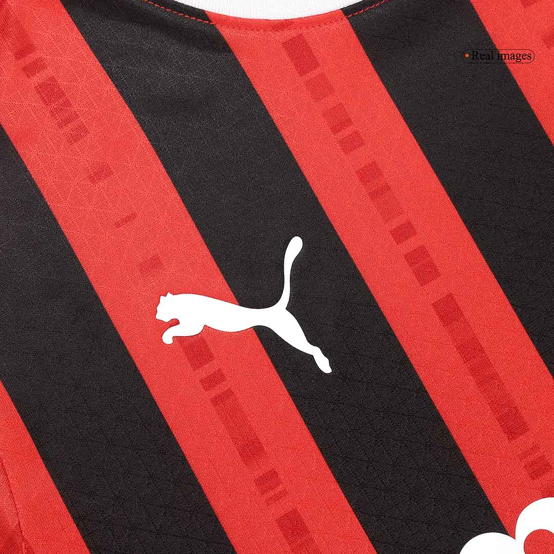 PULISIC #11 Milan AC Domicile Maillot 2024/25 Authentique