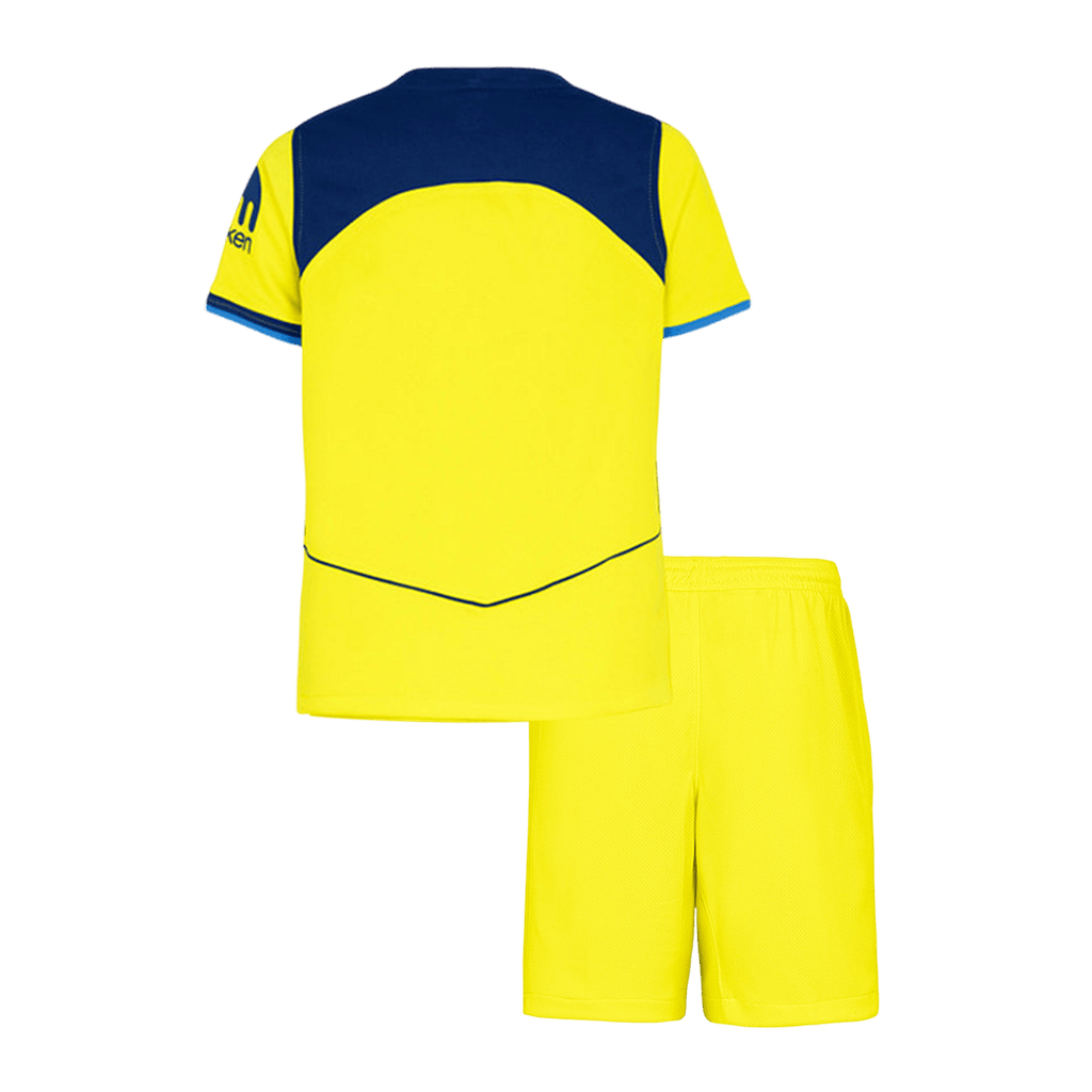 Tottenham Hotspur Maillot Kit 2025/26 Junior Jaune