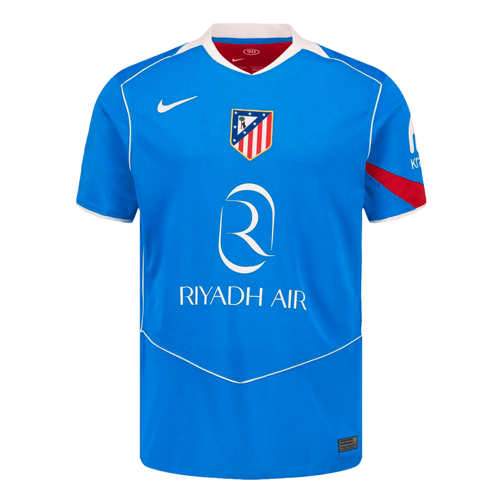 Atlético Third Maillot Kit 2025/26 Bleu