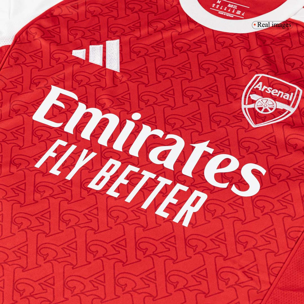 Arsenal Domicile Maillot Kit 2025/26 Rouge
