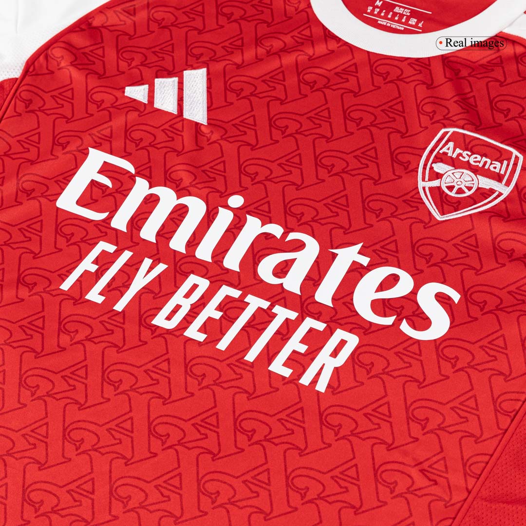 Arsenal Domicile Maillot Kit 2025/26 Rouge