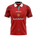 Retro Manchester United Domicile Maillot 1996/97 Rouge