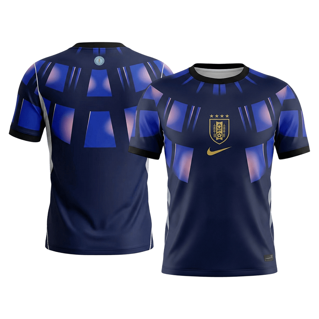 Uruguay Extérieur Maillot - Coupe du Monde 2026 Bleu marine