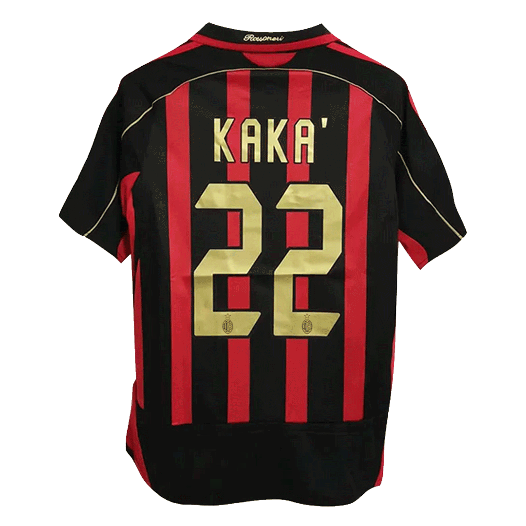 Retro KAKA' #22 Milan AC Domicile Maillot 2006/07