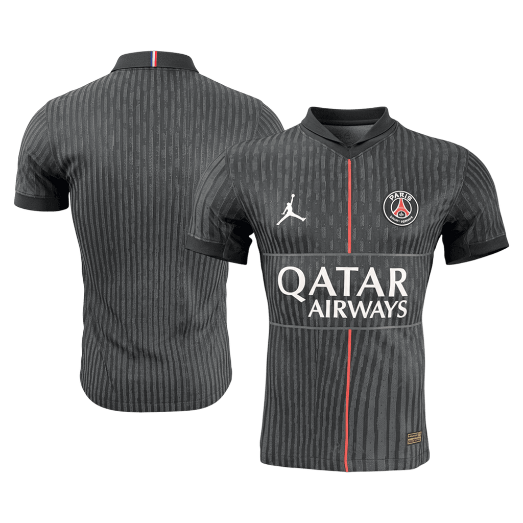 Les Paris Fourth Maillot 2025/26 Noir Joueur