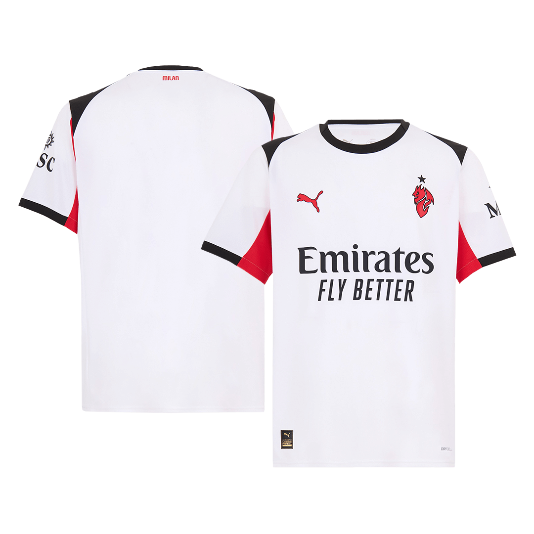 AC Milan Extérieur Maillot 2025/26 Grande Taille