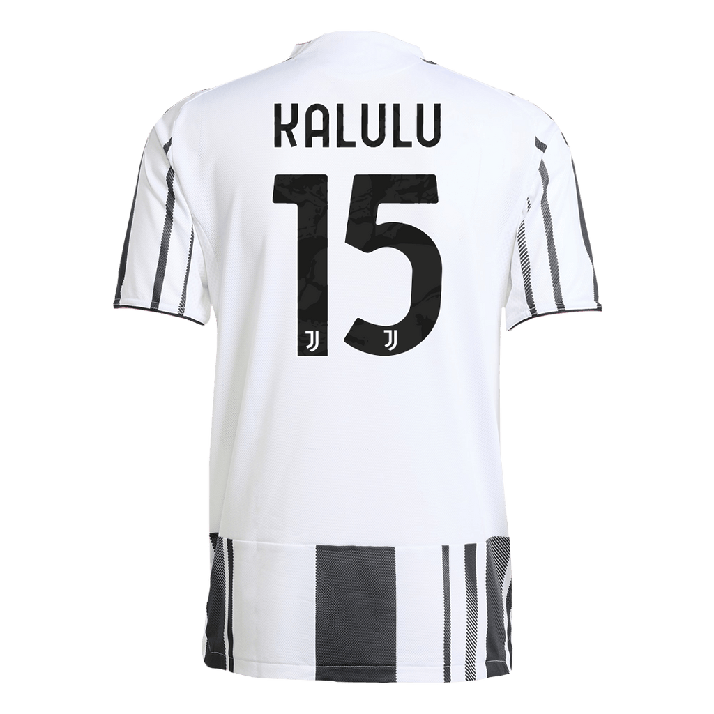 KALULU #15 Juventus Domicile Maillot 2025/26 Black&White Authentique