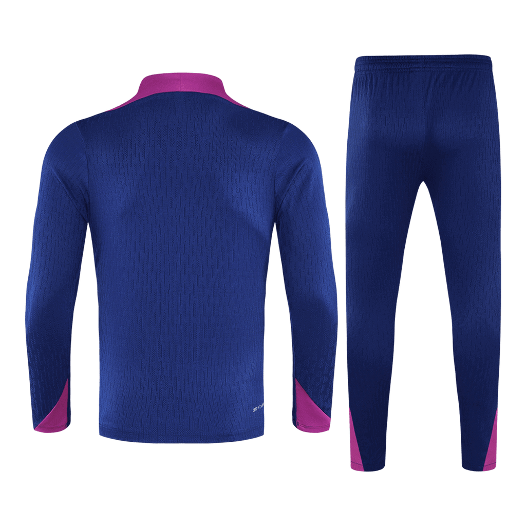 Barcelone Sweatshirt Kit 2025/26 Enfant Bleu marine