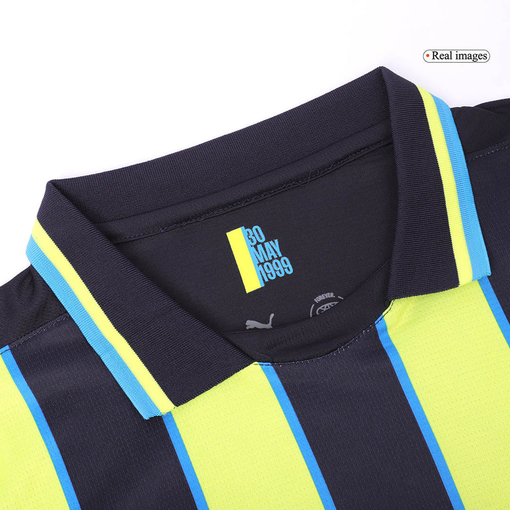 Manchester City Extérieur Maillot 2024/25 Grande Taille