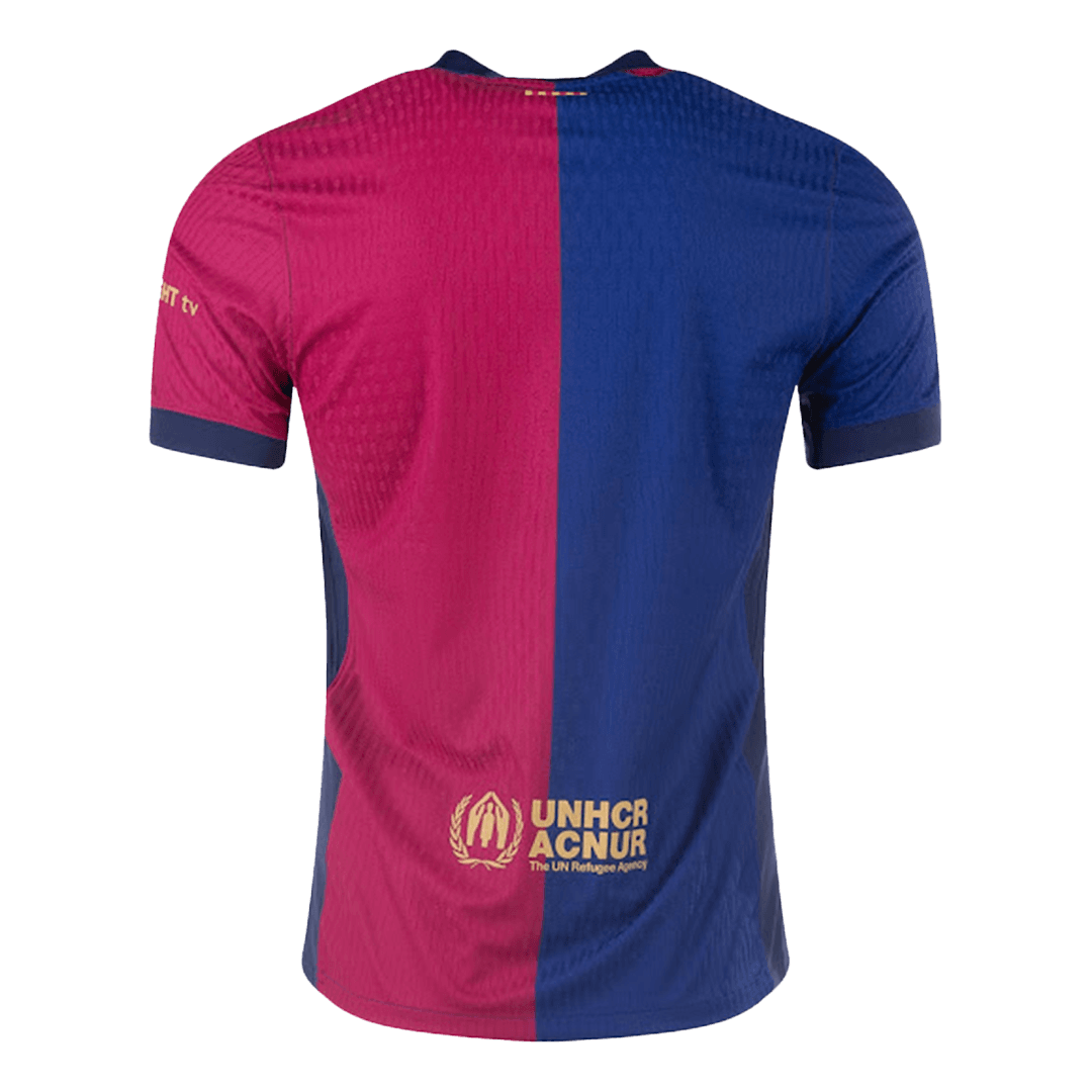 Barcelone Domicile Maillot 2024/25 Authentique - 125th Anniversaire(Spotify Logo Without Text) Grande Taille