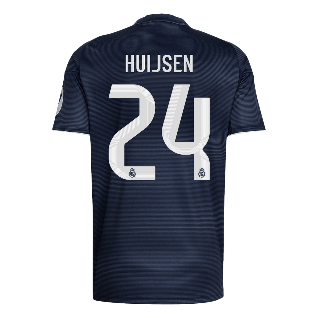 HUIJSEN #24 Real Madrid Extérieur Maillot 2025/26