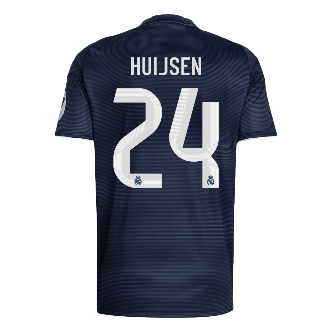 HUIJSEN #24 Real Madrid Extérieur Maillot 2025/26