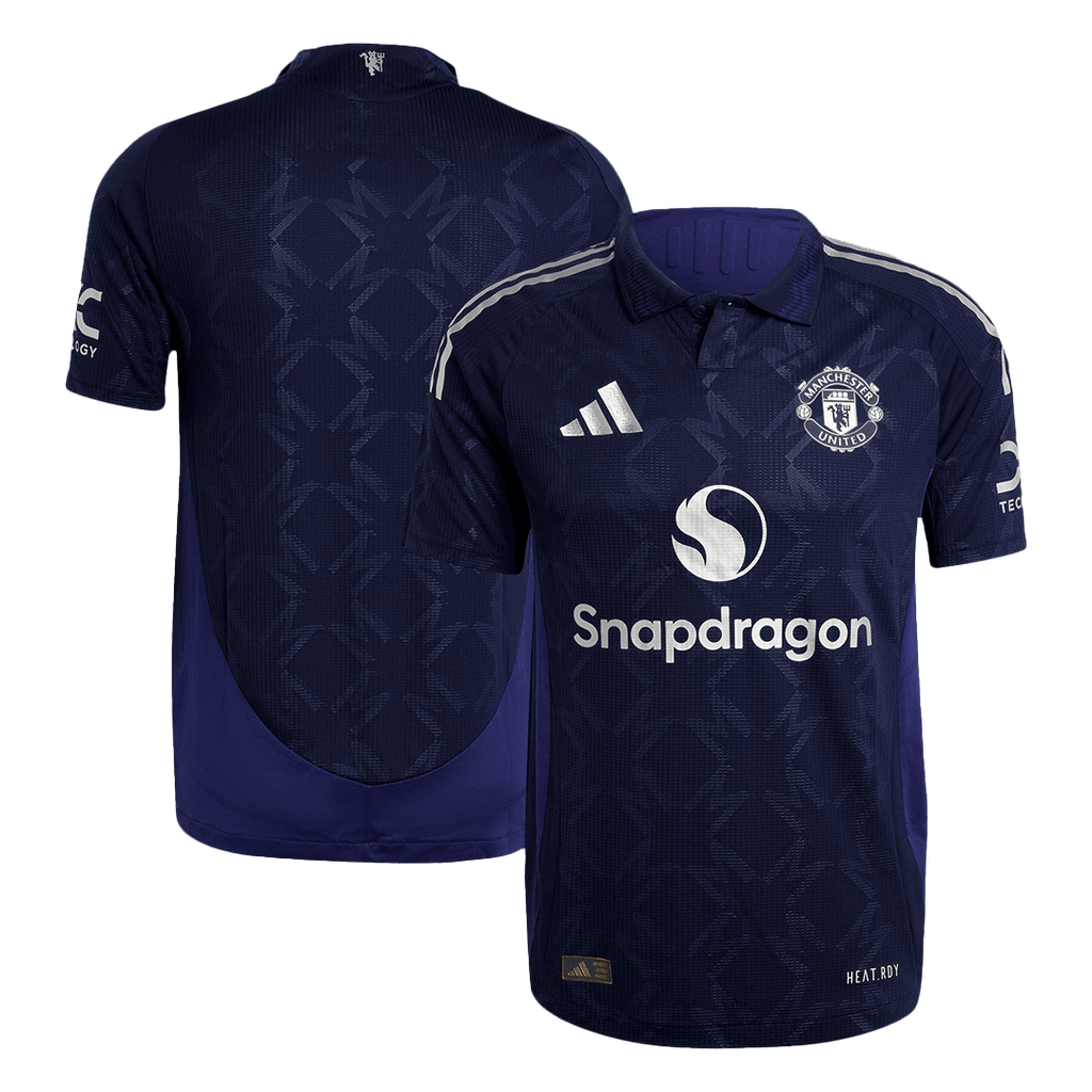 Manchester United Extérieur Maillot 2024/25 Authentique Grande Taille