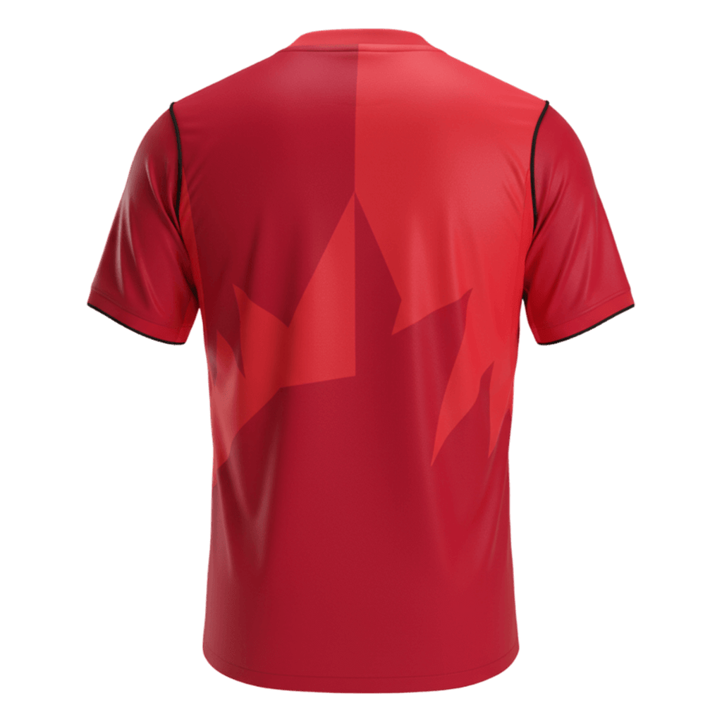 Canada Domicile Maillot Coupe du Monde 2026 Rouge