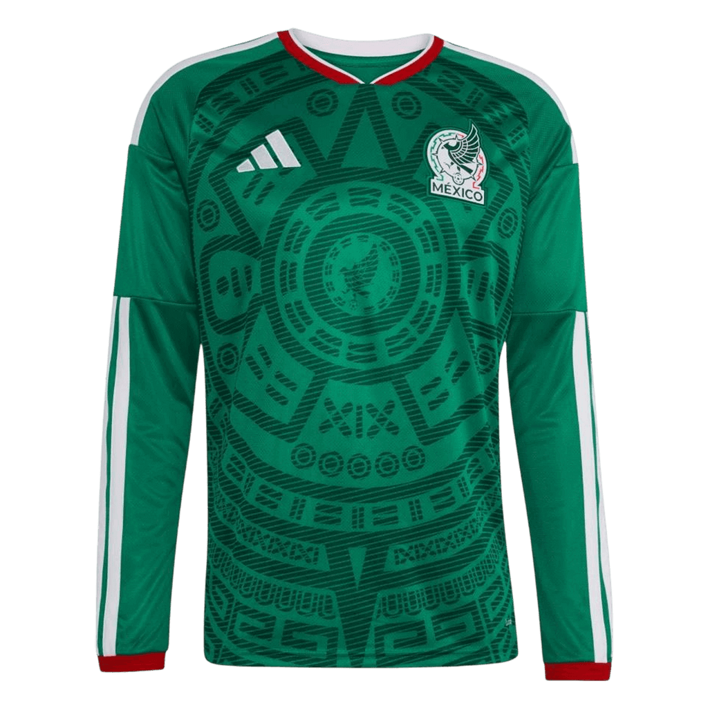 Mexique Domicile Maillot Manches Longues - Coupe du Monde 2026 Vert