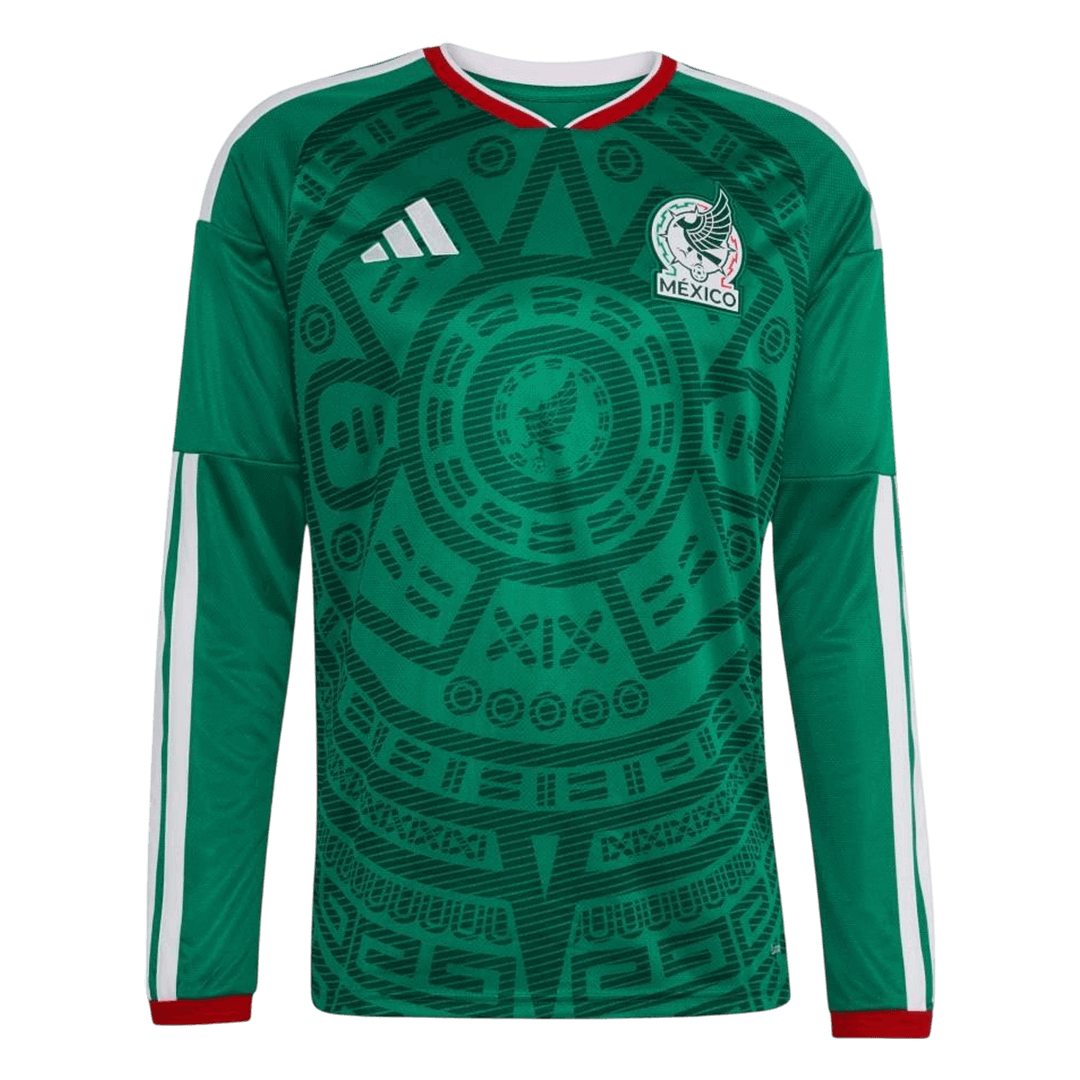 Mexique Domicile Maillot Manches Longues - Coupe du Monde 2026 Vert