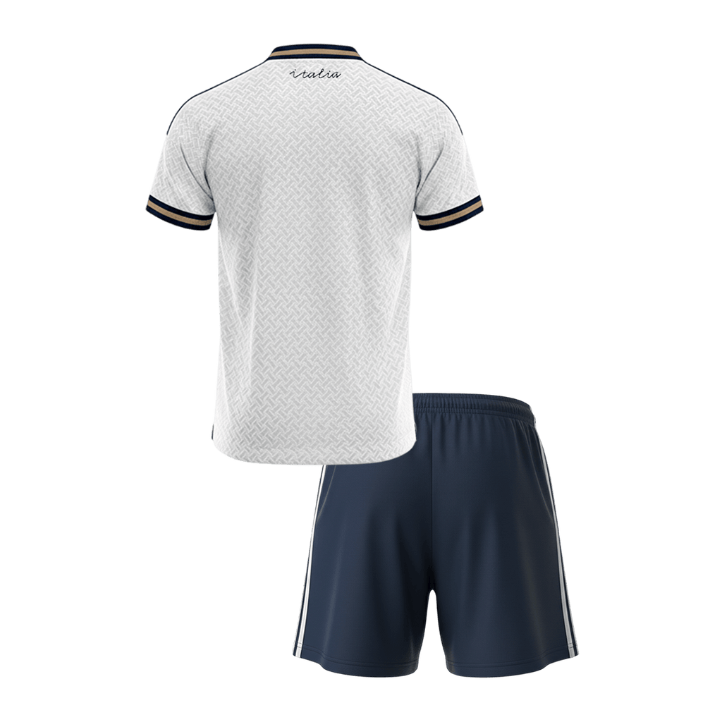 Italie Extérieur Maillot Kit - Coupe du Monde 2026 Enfant Blanc