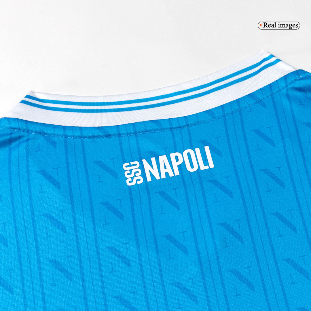DE BRUYNE #11 Naples Domicile Maillot 2025/26 Bleu